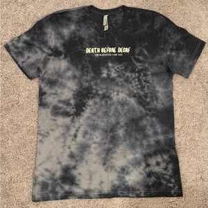 Grey Tie Dye Cape May NJ Coffee Tee Shirt